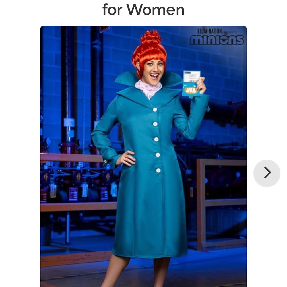 Teal Women's Costume Coat